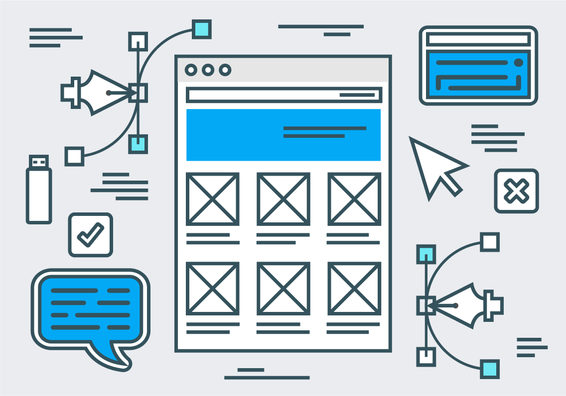 website elementen
